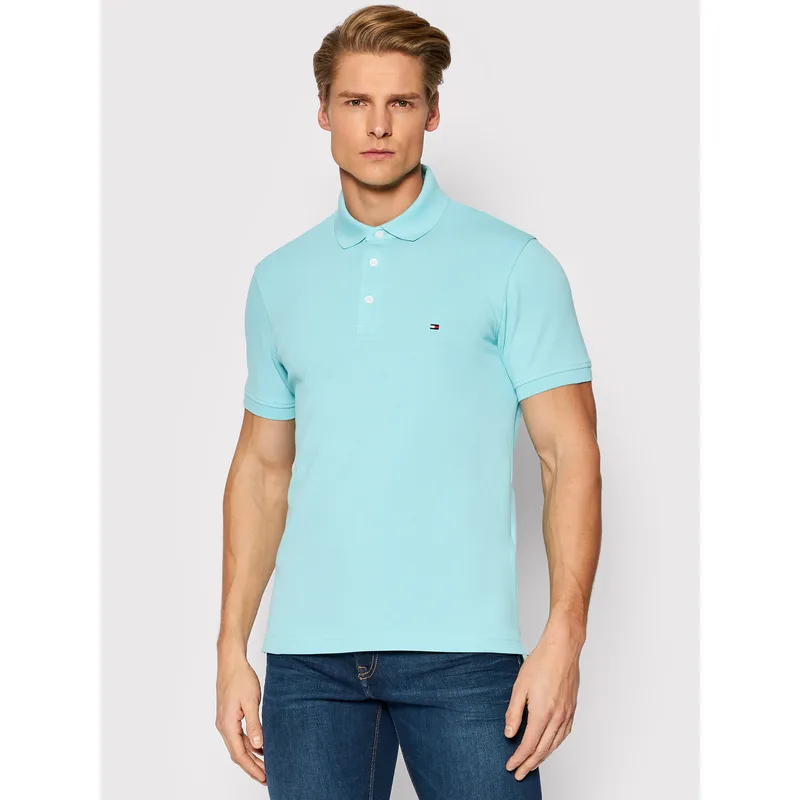 Tommy Hilfiger Polo 1985 MW0MW17771 Μπλε Slim Fit