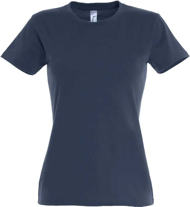 Γυναικείο T-shirt Imperial Women SOLS 11502 Denim