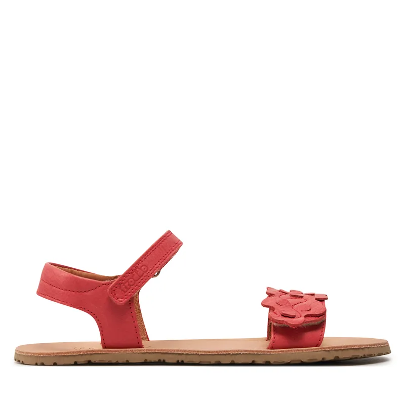 Σανδάλια Froddo Barefoot Flexy Flowers G3150265 D Κόκκινο