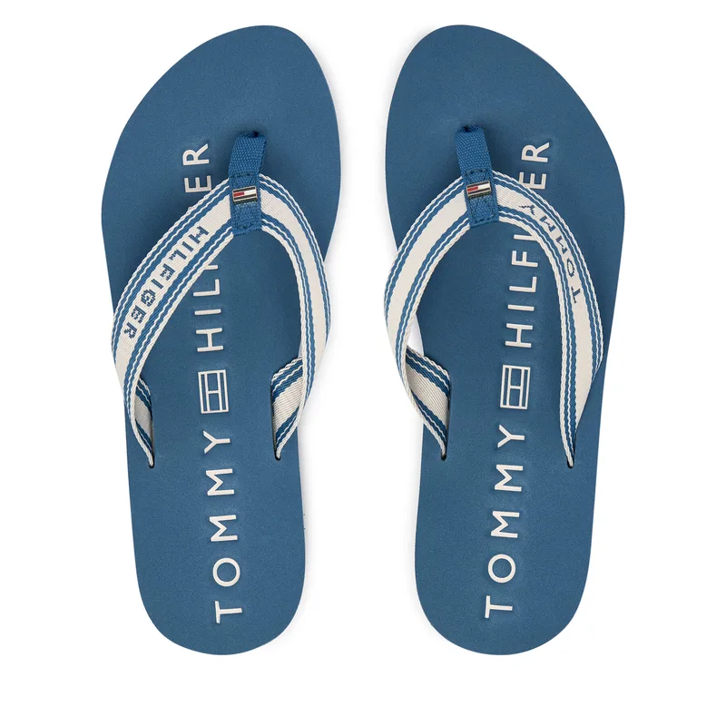 Σαγιονάρες Tommy Hilfiger Th Webbing Summer Sandal FW0FW09193 Μπλε