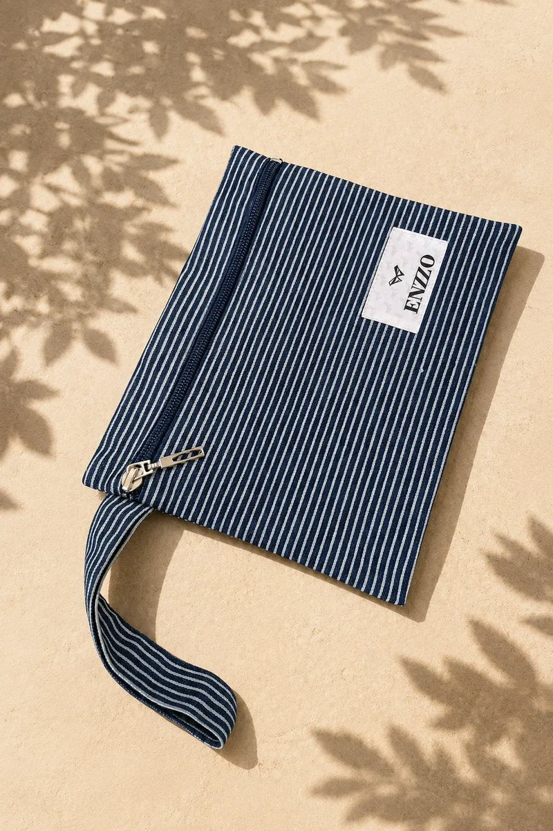 Enzzo Νεσεσέρ Stripes - Navy