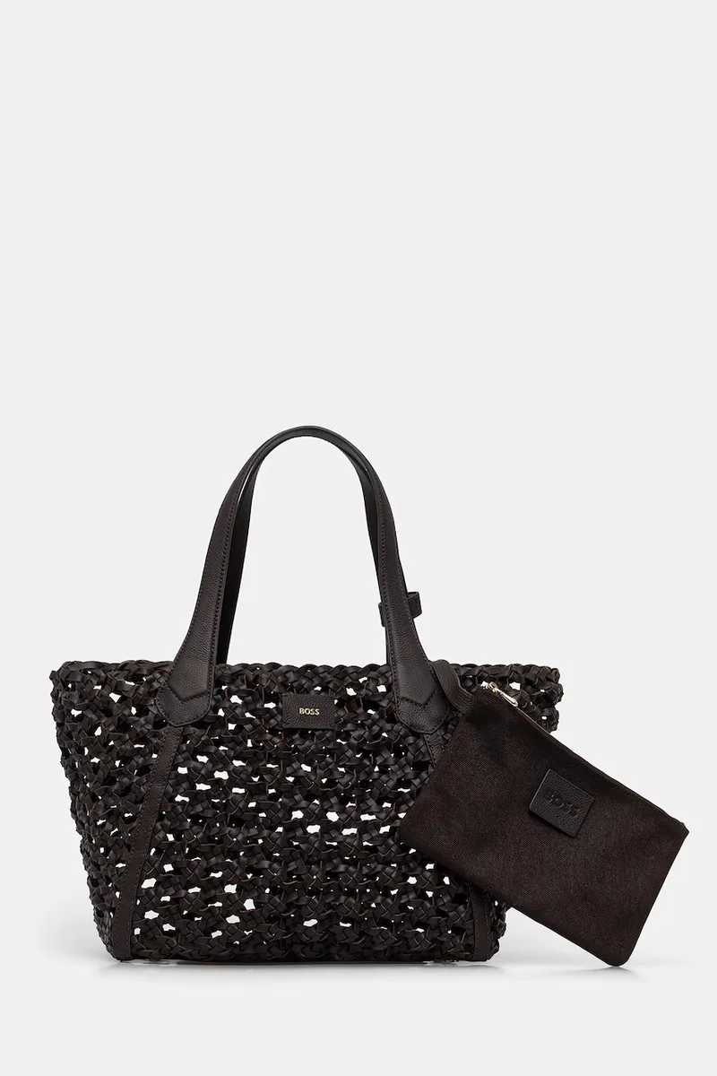 BOSS shopper γυναικεία δερμάτινη Lenah Tote W