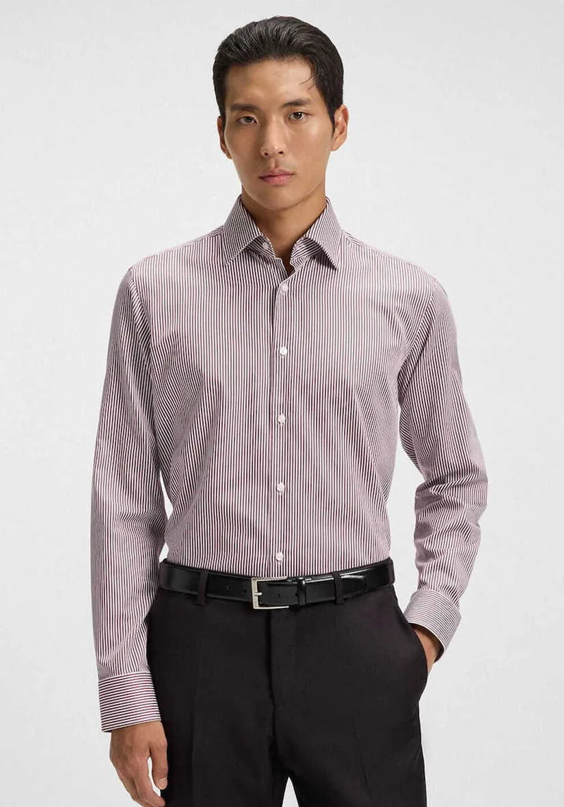 BOSS Πουκάμισο της σειράς H JOE - 50549904 603 Dark Red