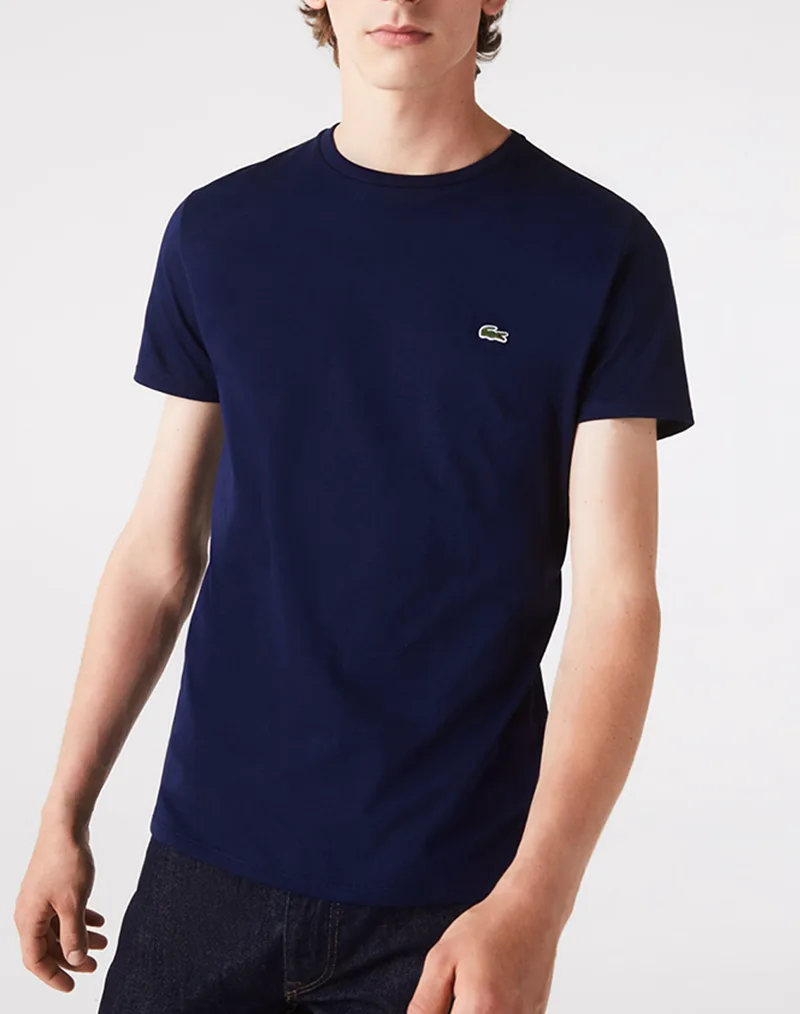 LACOSTE ΜΠΛΟΥΖΑ ΚΜ TEE-SHIRT 3TH6709-166 DarkBlue