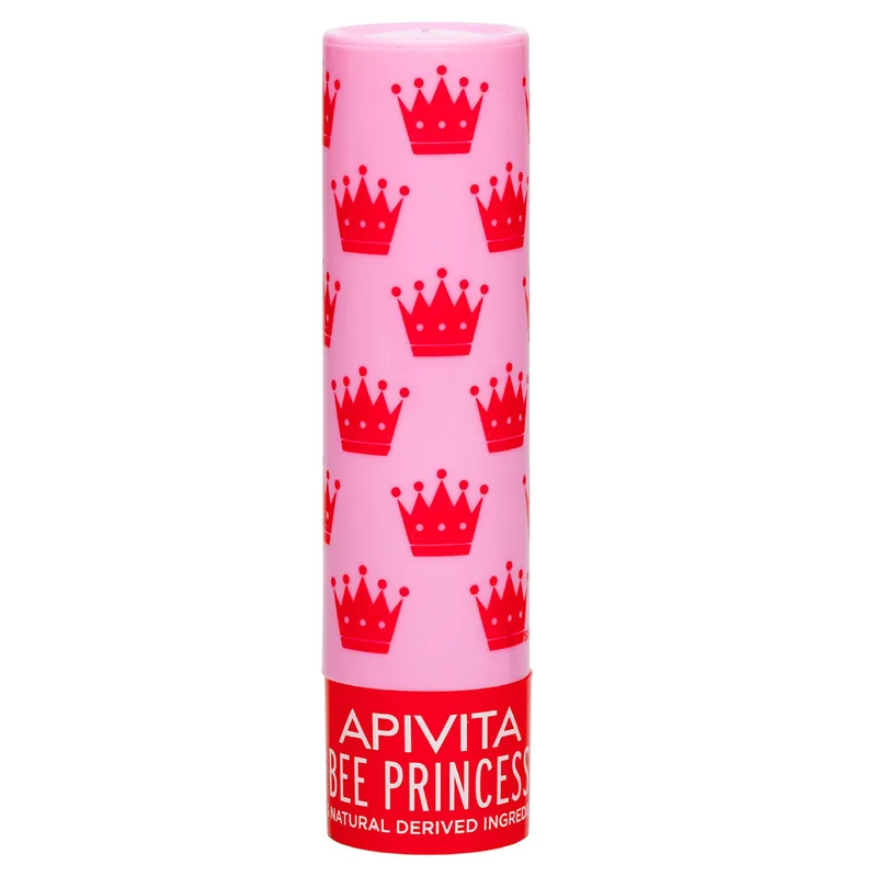 Apivita Bee Princess Lip Care Apricot & Honey Φυσικό Ενυδατικό Χειλιών με Βερίκοκο & Μέλι που Προσφέρει Απαλότητα & Προστατεύει από την Ξηρότητα 4.4g
