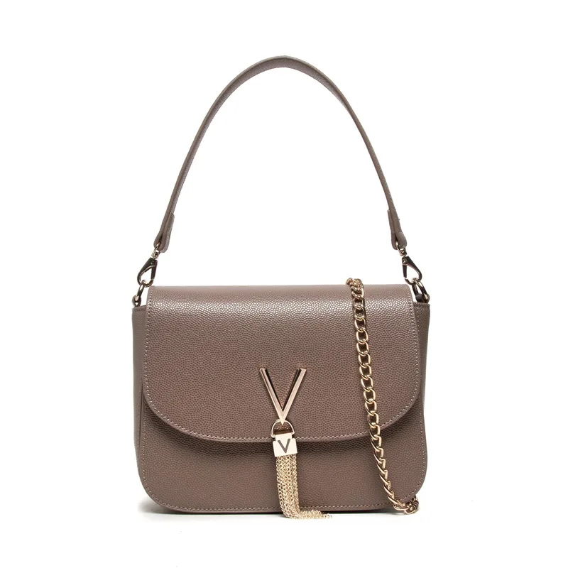 Τσάντα Valentino Divina VBS1R404G Γκρι