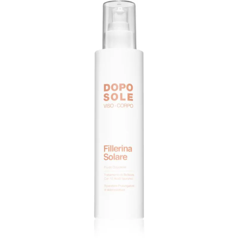 Fillerina Sun Beauty After Sun κρέμα για μετά την έκθεση στον ήλιο για σώμα και πρόσωπο 200 ml
