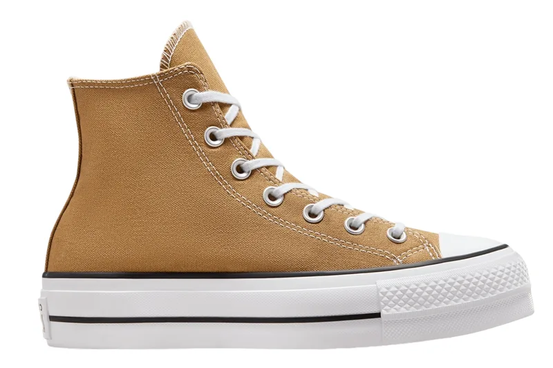 Sneaker Converse Chuck Taylor All Star Lift Platform Μποτάκι A07210C-211-TREK TAN-WHITE-BLACK Γυναικείο