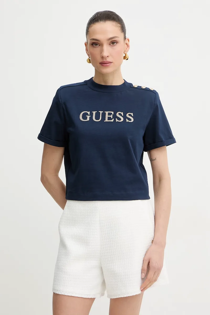 Guess t-shirt γυναικείο βαμβακερό MARINA