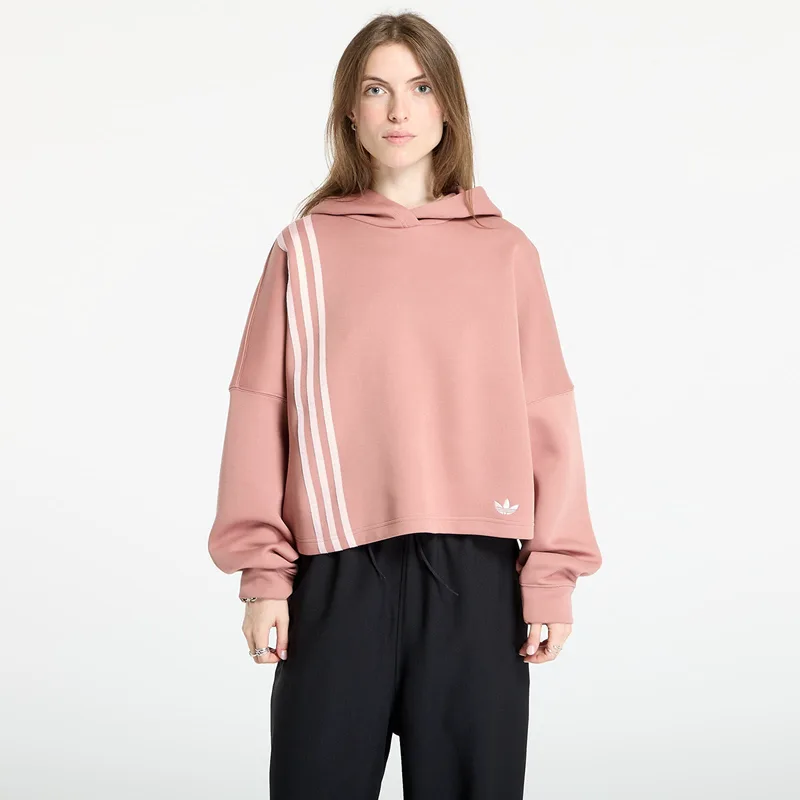 Φούτερ adidas Off Placed 3-Stripes Hoodie Warm Clay M