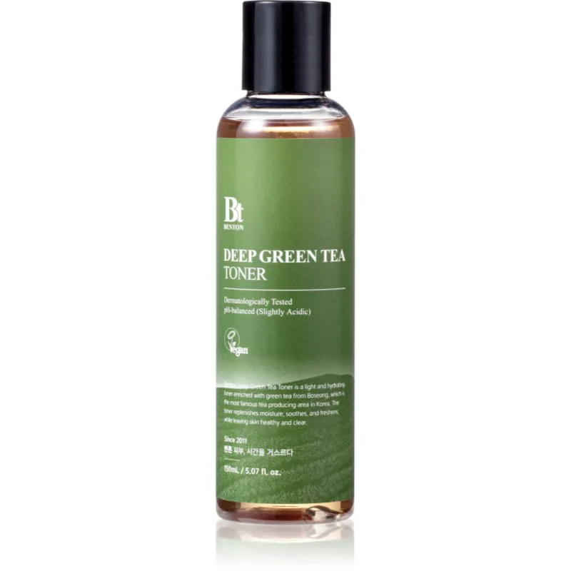 Benton Deep Green Tea ενυδατικό τονωτικό προσώπου με πράσινο τσάι 150 ml