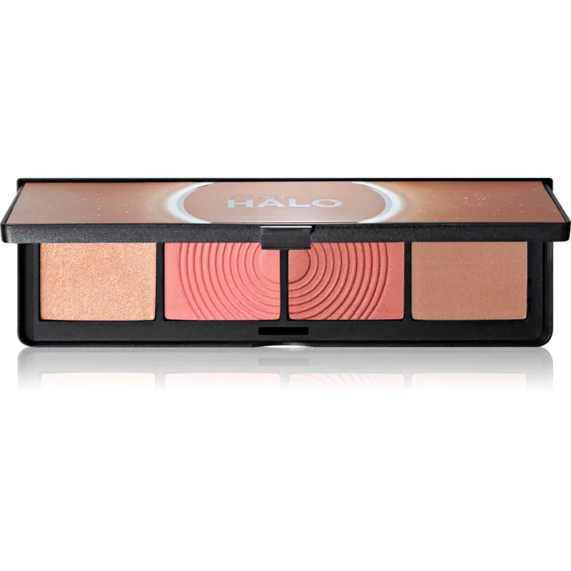 Smashbox Halo Sculpt + Glow Face Palette παλέτα highlighters και ρουζ απόχρωση Back to Cali 15,7 γρ
