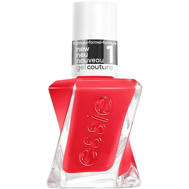 Essie Gel Couture Nail Polish Βερνίκι Νυχιών με Γυαλιστερή Λάμψη & Διάρκεια έως 15 Ημέρες 13.5ml - 470 Sizzling Hot