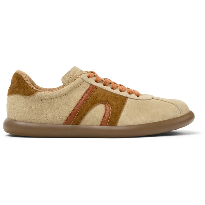 CAMPER Twins - Sneakers Για Γυναικεία - Μπεζ, Μέγεθος 39, Smooth leather