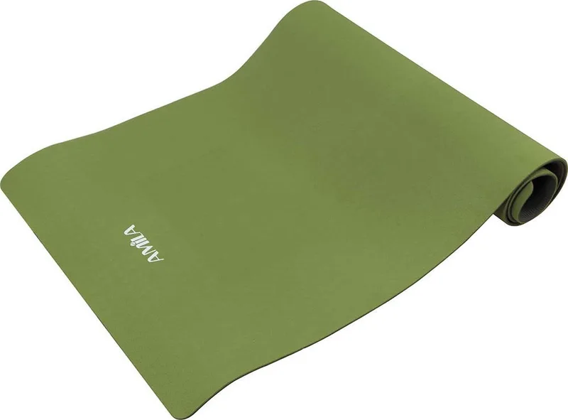 Amila TPE Mat - Στρώμα για Γυμναστική / Yoga / Pilates - 6mm Πάχος - Green (81747)