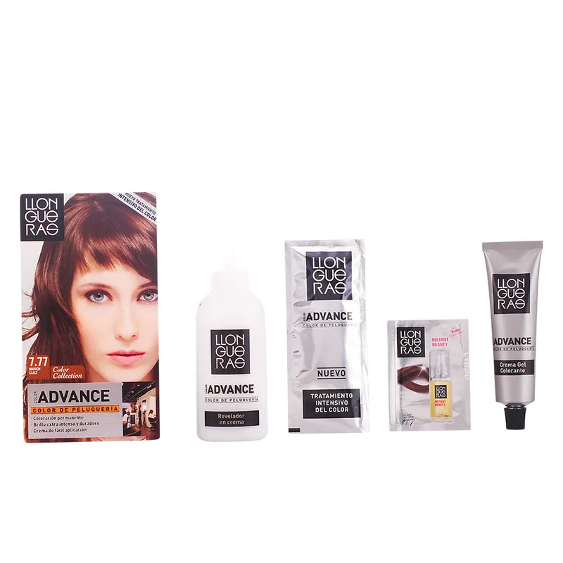 Llongueras Color Advance Hair Color 7.77 Ice Brown