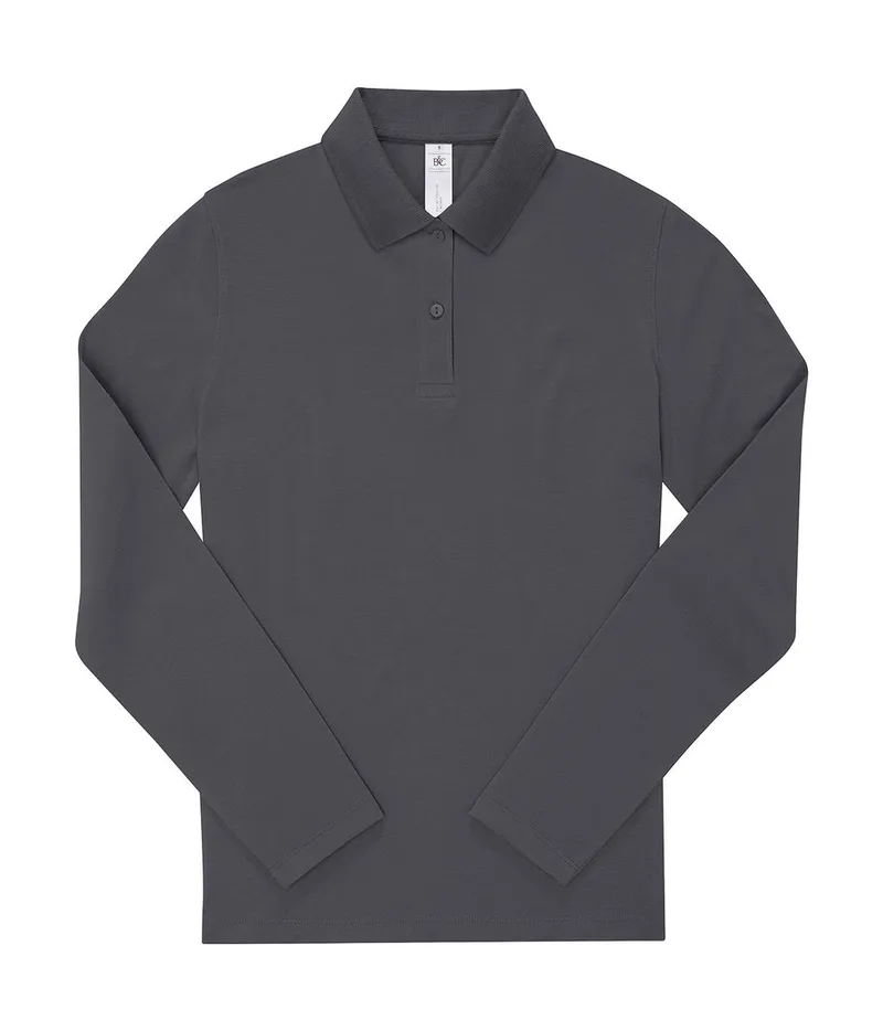 My Polo 180 LSL /Women B & C PW462 Dark Grey