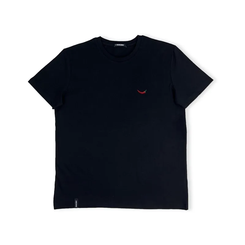 T-shirts & Polos Organic Monkey Red Hot T-Shirt - Black