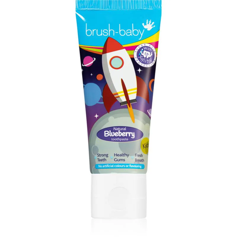 Brush Baby Rocket παιδική οδοντόκρεμα μύρτιλα 50 ml