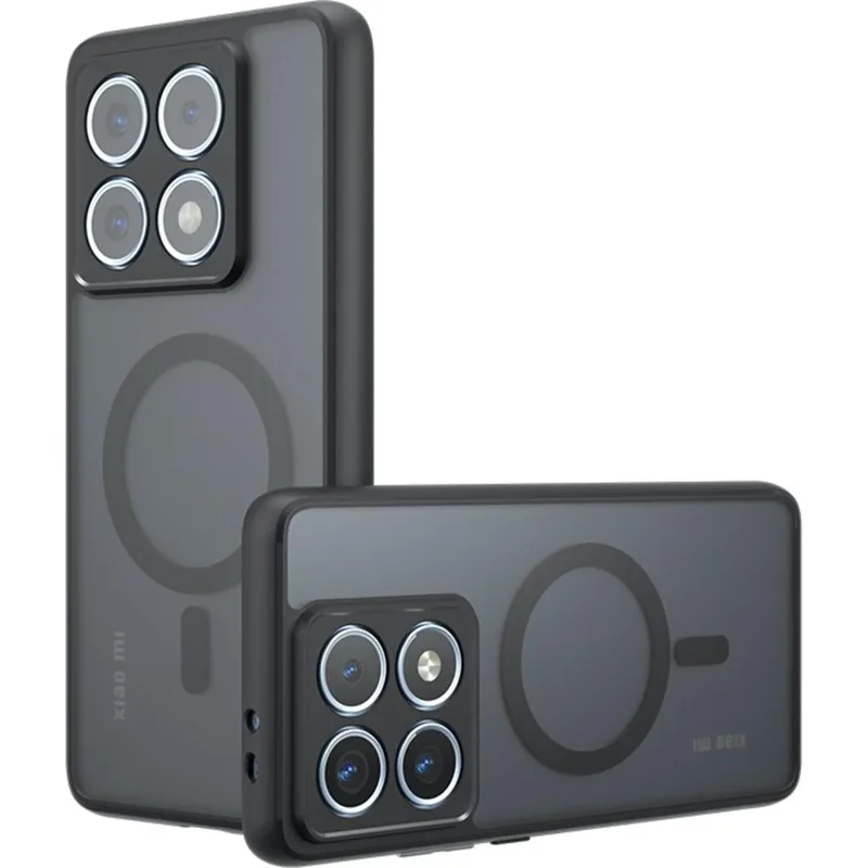 Θήκη Xiaomi 14T Pro Techsuit PureFrost Σκληρή Ημιδιάφανη με MagSafe - Frosted Black (5949419320611)