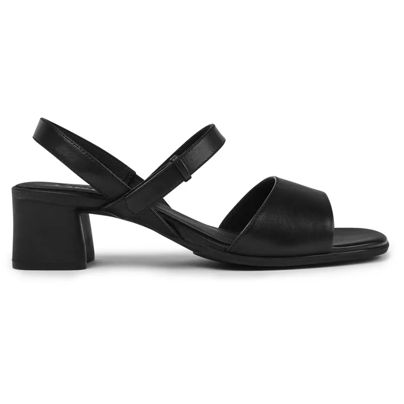CAMPER Katie - Πέδιλα Για Γυναικεία - Μαύρο, Μέγεθος 38, Smooth leather