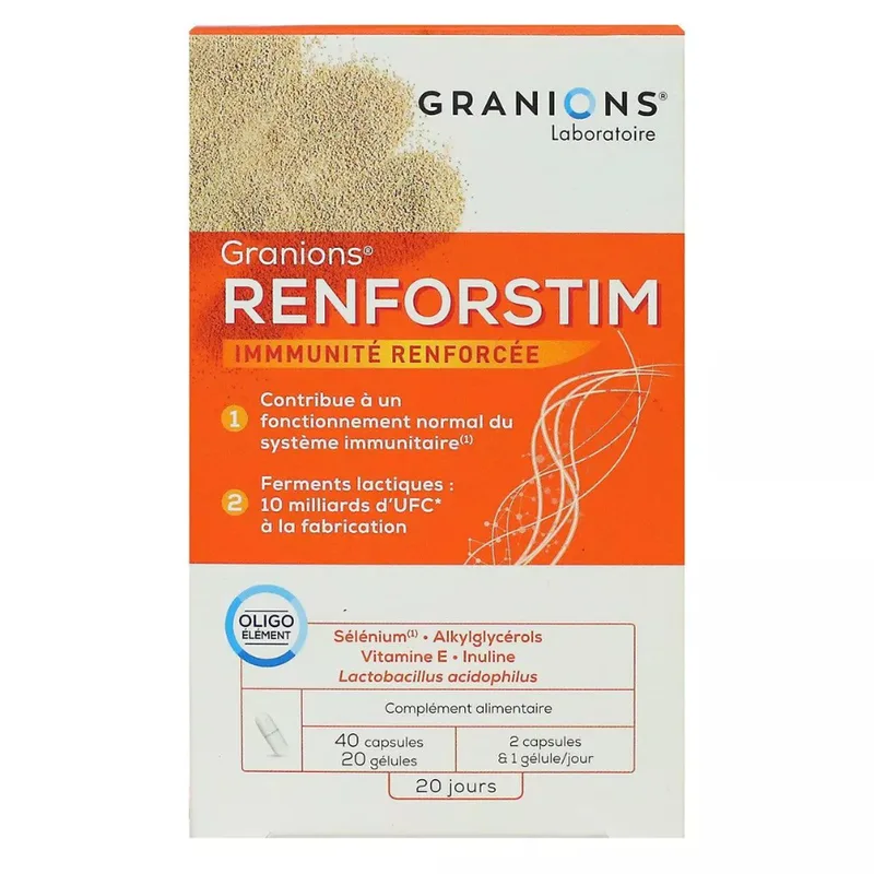 Granions Renforstim 40 Capsules + 20 Capsules