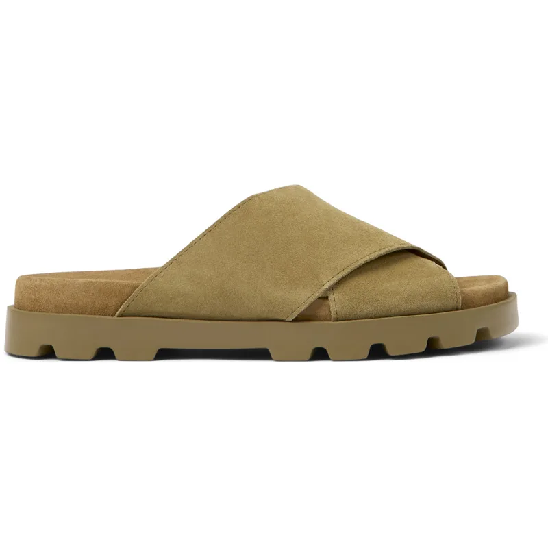 CAMPER Brutus Sandal - Πέδιλα Για Γυναικεία - Καφέ, Μέγεθος 41, Suede
