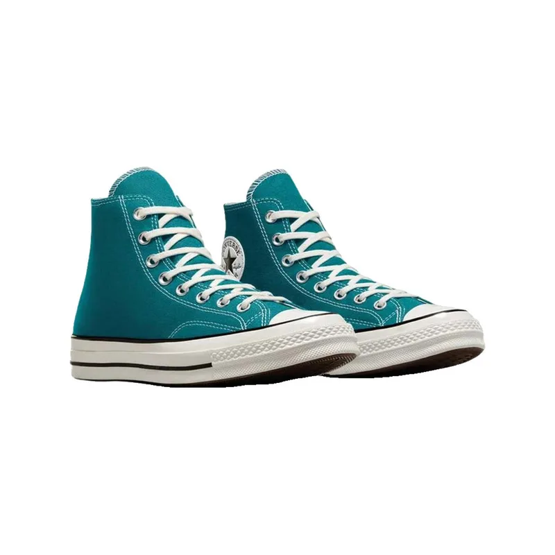 Ψηλά Sneakers Converse Baskets chuck 70 hi en toile turquoise