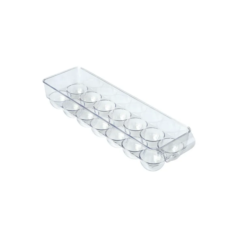 Κουτι Οργάνωσης Ψυγείου Πλαστικο 11x37cm Για Αυγά