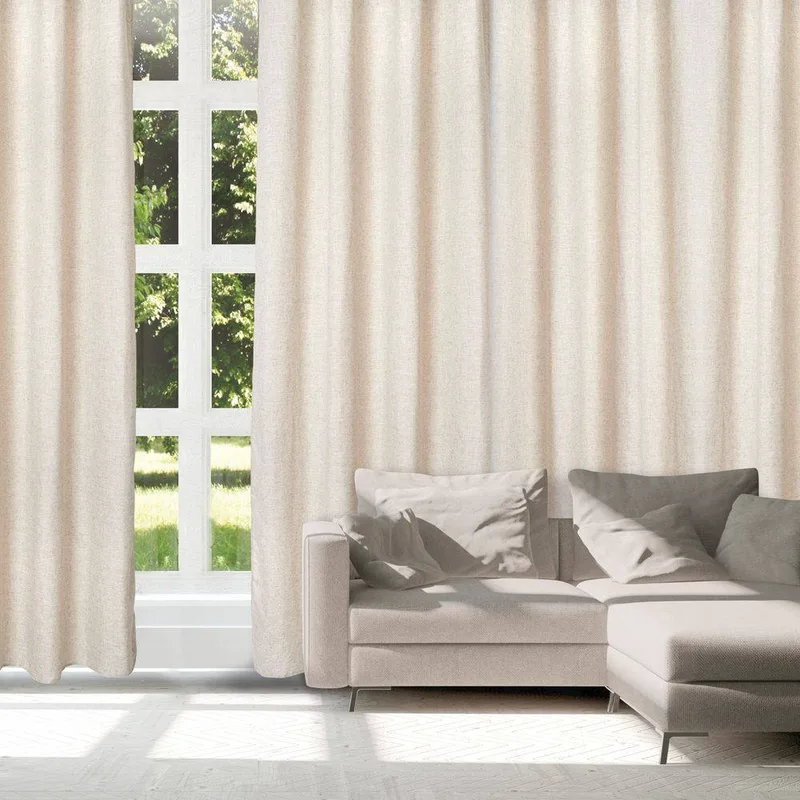 ΚΟΥΡΤΙΝΑ ΜΕ ΚΡΙΚΟΥΣ DAS HOME 2250 ΜΠΕΖ (140Χ270CM)