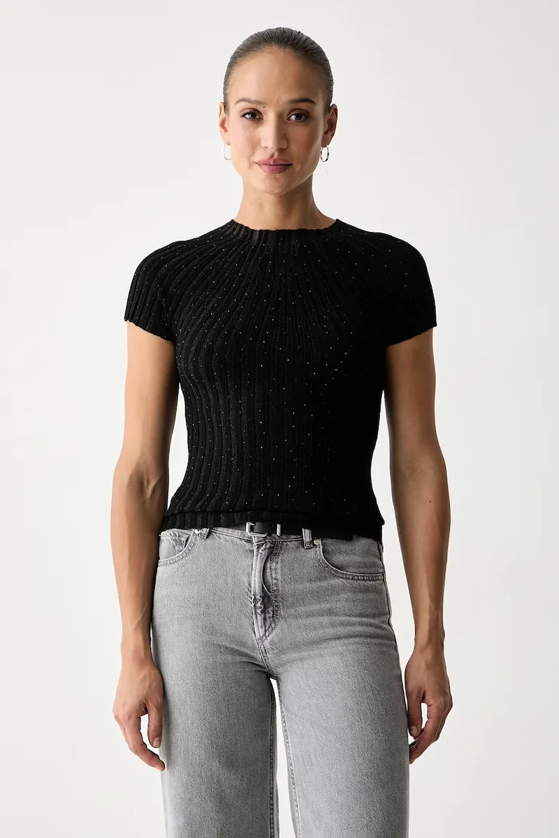 Guess t-shirt γυναικείο με βισκόζη