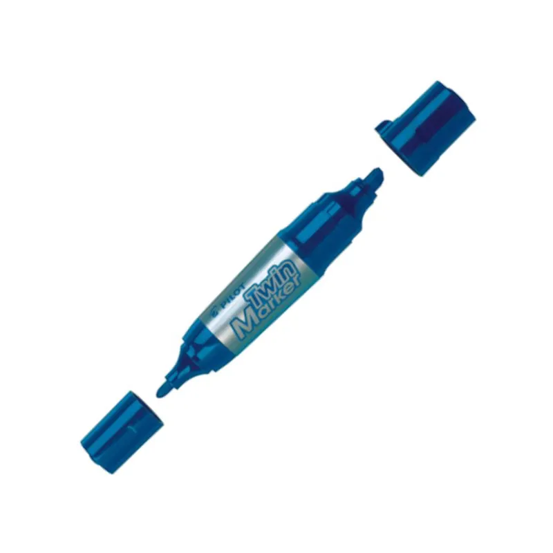Μαρκαδόρος Ανεξίτηλος Μπλε Pilot Twin Marker MFN-15FB-L-BG