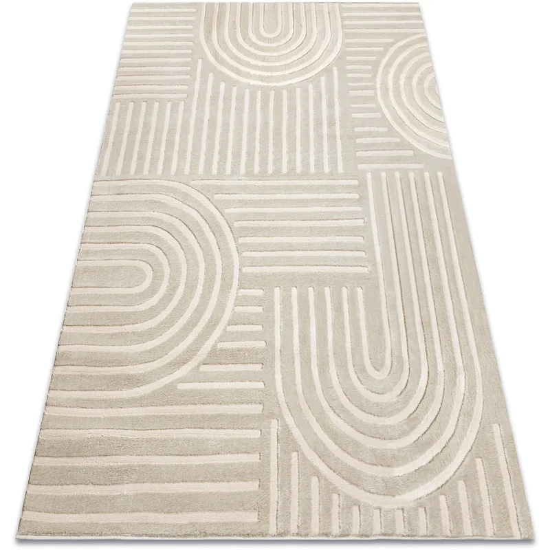 Χαλιά Rugsx Μοκέτα BALANCE 1918 taupe - Γεωμετρι 180x270 cm