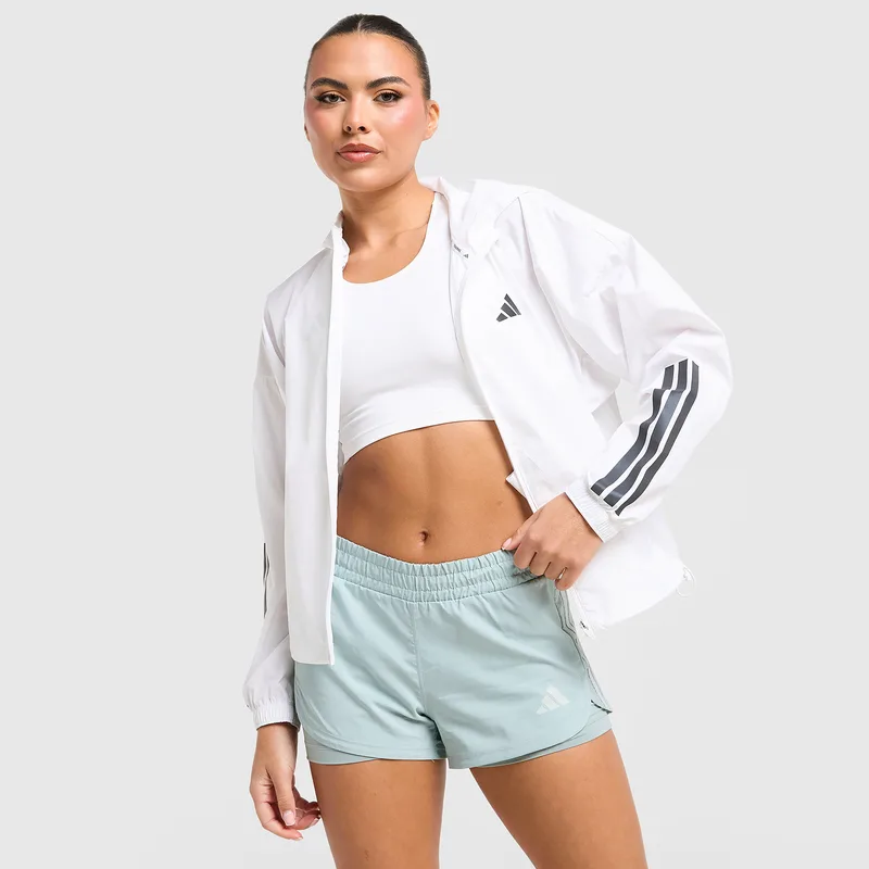 adidas Hyperglam 3-Stripes Γυναικείο Αντιανεμικό Μπουφάν (9000259515_1539)