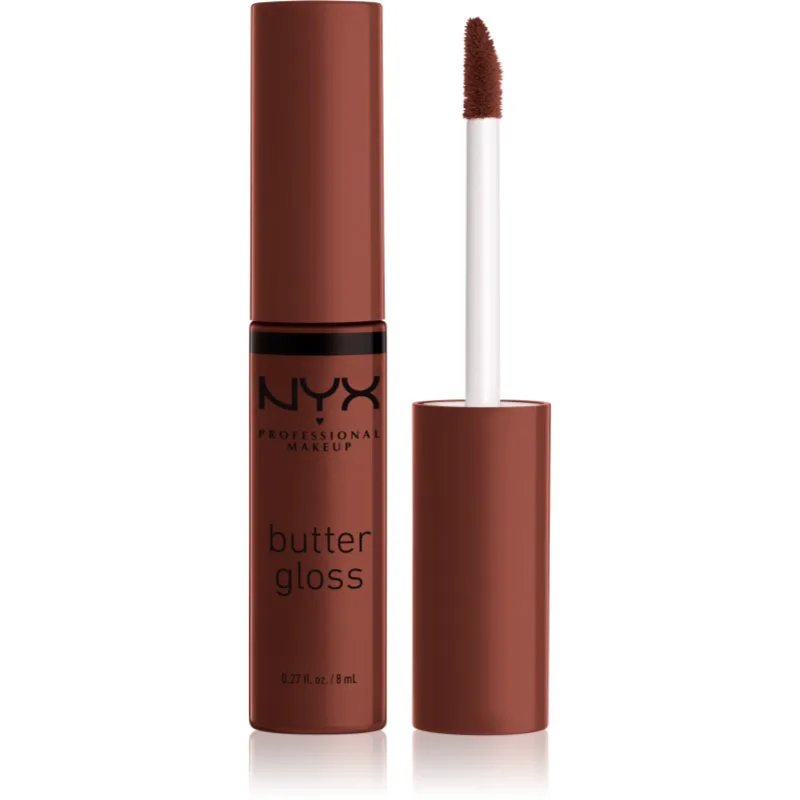 NYX Professional Makeup Butter Gloss λιπ γκλος απόχρωση 51 Brownie Drip 8 ml