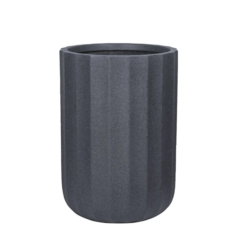 ΚΑΣΠΩ FIBERCLAY ΜΑΥΡΟ ΓΡΑΝΙΤΗ ΚΙΟΝΑΣ ΨΗΛΟ ΜΕΓΑΛΟ - Φ43.5x62cm