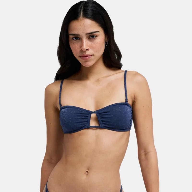 Roxy Shine Bandeau Γυναικείο Μαγιό (9000271444_8355)