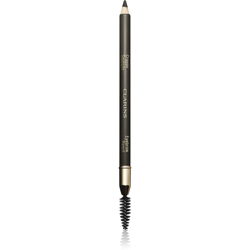Clarins Eyebrow Crayon Sourcils μολύβι για τα φρύδια με βούρτσα απόχρωση 01 - Dark Brown 1.1 γρ