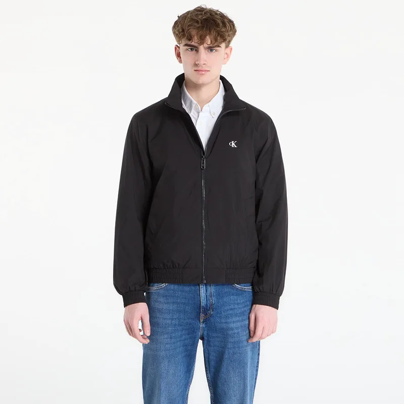 Μπουφάν Calvin Klein Jeans Ls Unfilled Nylon Harrington Jacket Black XL