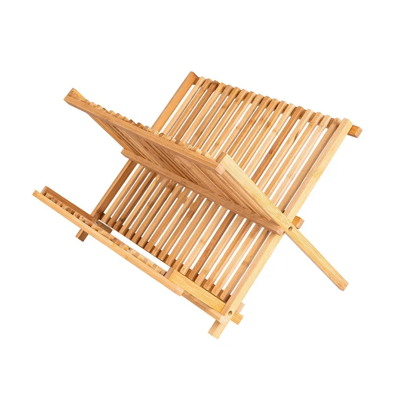 Estia Πιατοθήκη Bamboo Essentials Αναδιπλούμενη 2 Επιπέδων 42X27.5X38Cm