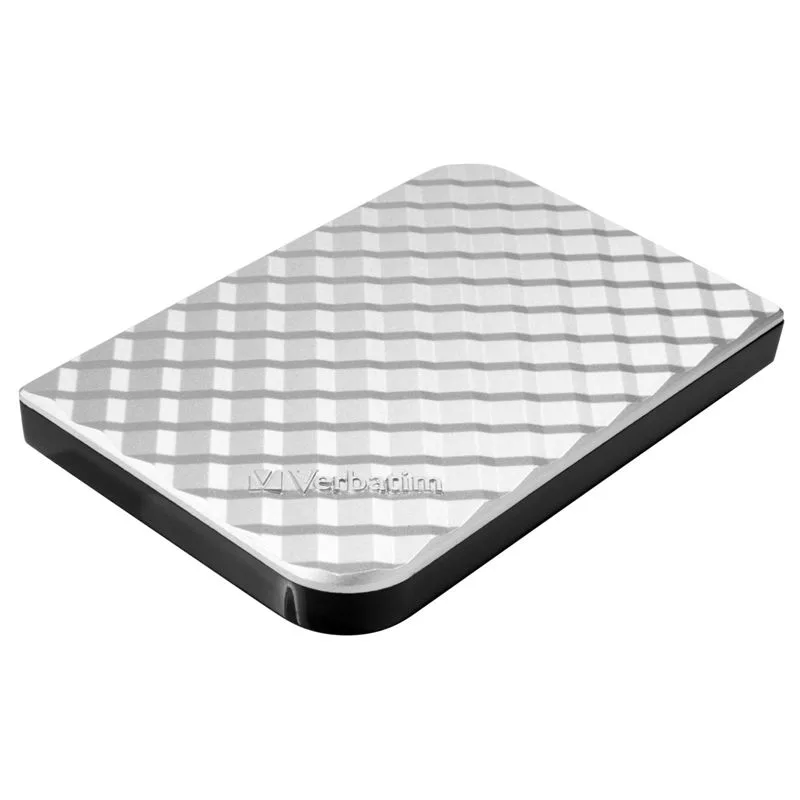 Verbatim Store 'n' Go 2.5" 2TB USB 3.0 Silver Gen 2 External Hard Drive 53198