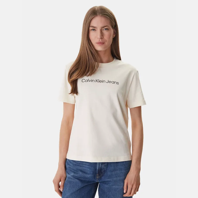 Calvin Klei A- Inst Logo Classic Γυναικείο T-Shirt (9000271147_61765)