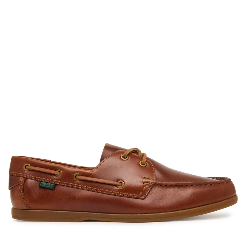 Κλειστά παπούτσια Clarks Charmouth Lace 26186434 Καφέ