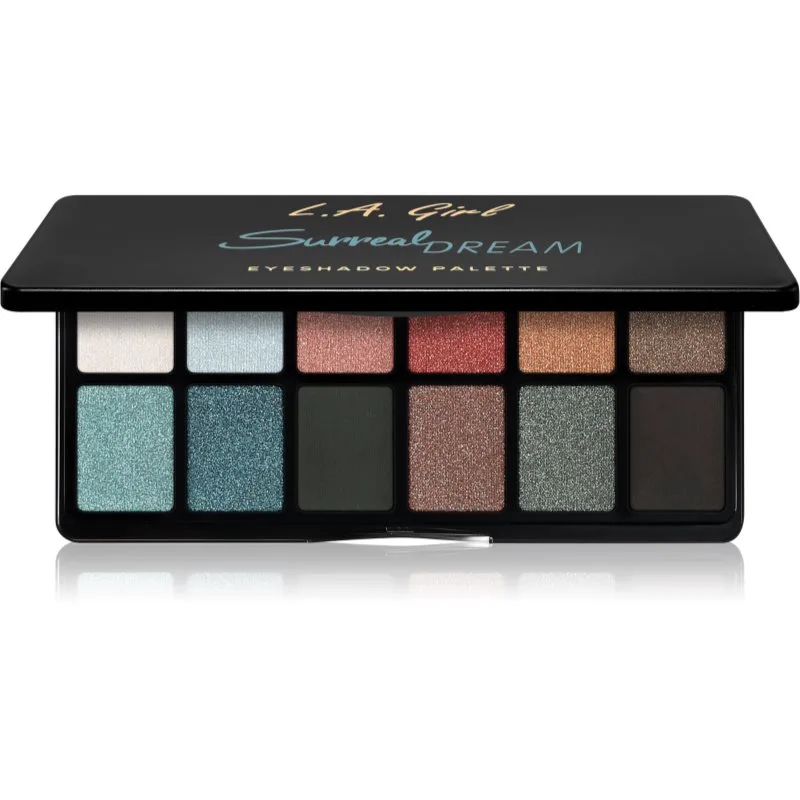 L.A. Girl Cosmetics Fanatic Παλέτα σκιών για τα μάτια απόχρωση Surreal Dream 12x1 γρ