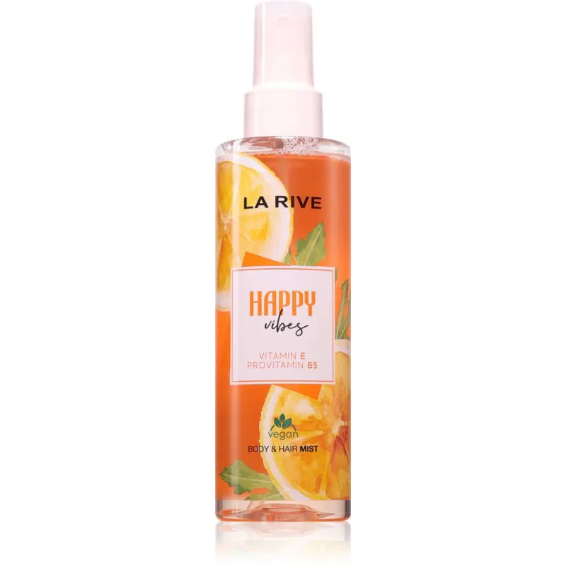 La Rive Happy Vibes αρωματικό mist για σώμα και μαλλιά για γυναίκες 200 ml