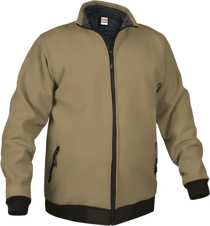 Μπουφάν Softshell ALASKA Valento CQVAALATR_kids Kamel Brown