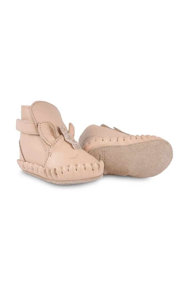 Δερμάτινα βρεφικά παπούτσια Donsje Kapi Special Booties Unicorn
