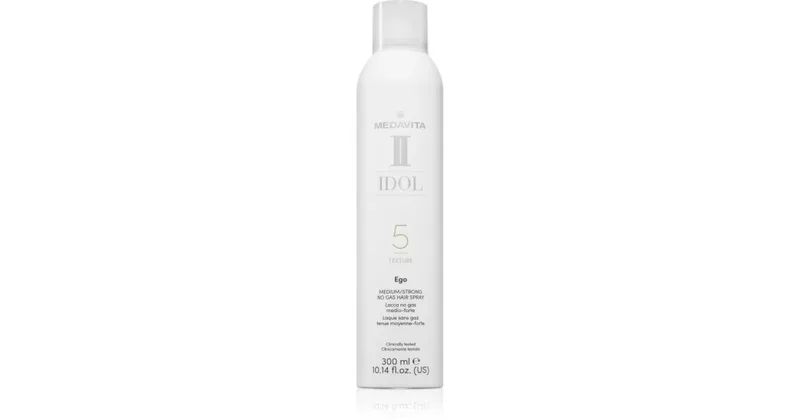 Medavita IDOL Texture 5 hairspray for smooth and voluminous styling 300 ml