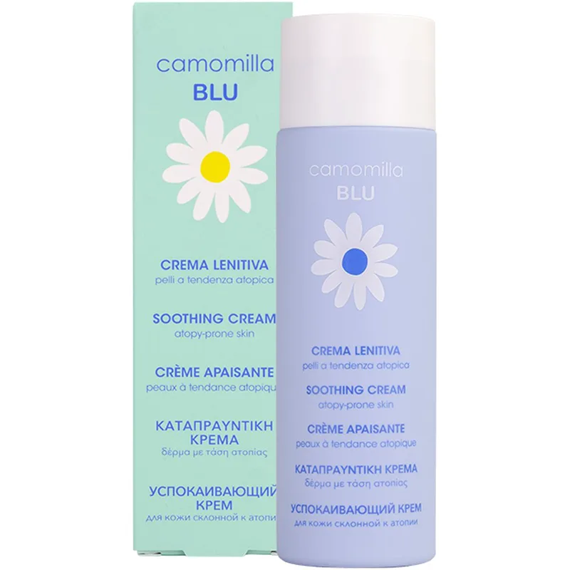Camomilla Blue Soothing Cream Λεπτόρρευστη Καταπραϋντική Κρέμα για Καθημερινή Περιποίηση 200ml