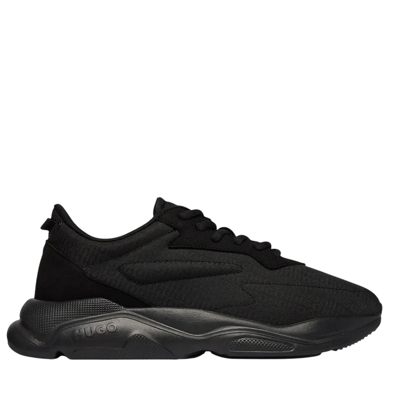 Ανδρικά Leon Runn Iqmono Sneakers Μαύρα HUGO 50563495-003